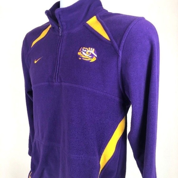 lsu fleece pullover